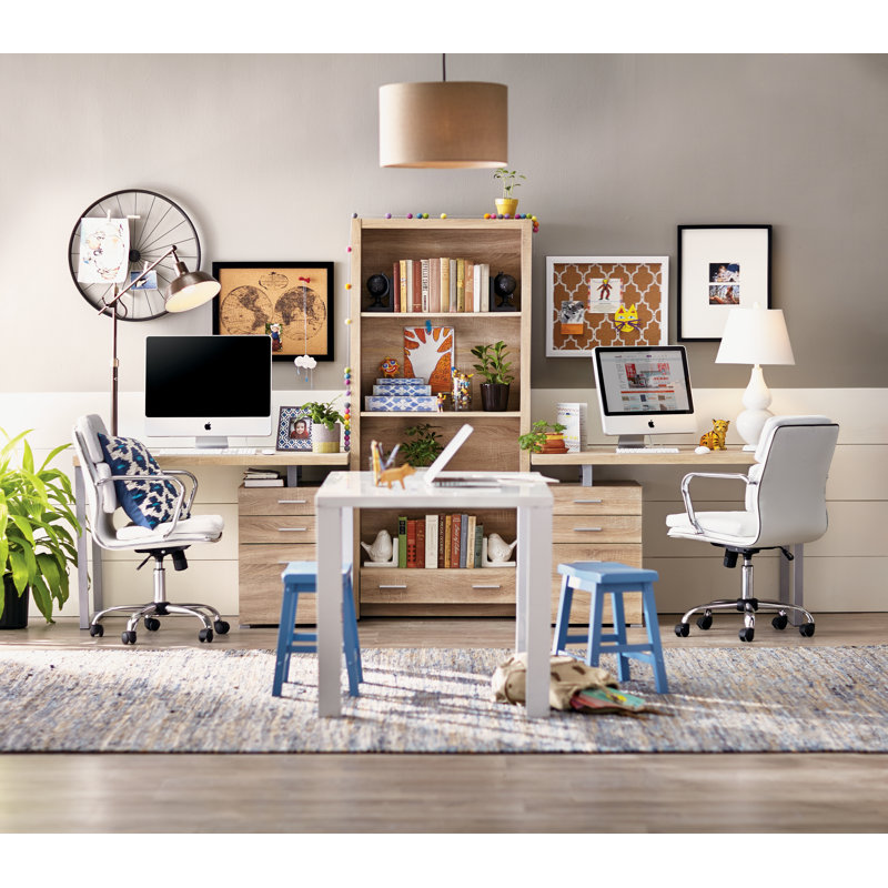 Beachcrest Home Kellar Handwoven Flatweave Natural/Blue Area Rug